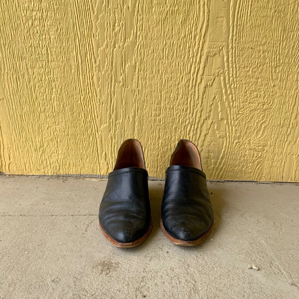 Madewell The Brady Lowcut Shoe in Black